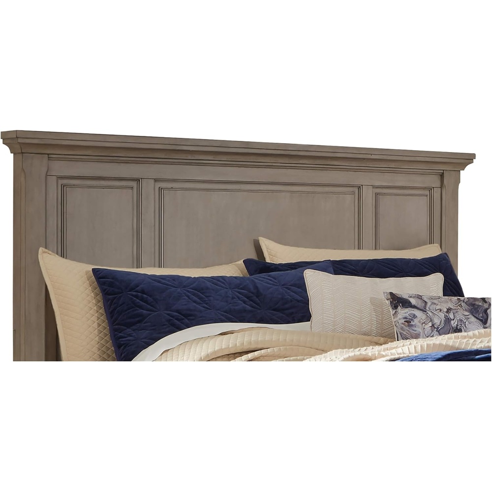 image:imageSignature Design By Ashley Lettner KingCal King Panel Headboard Light GrayLettner