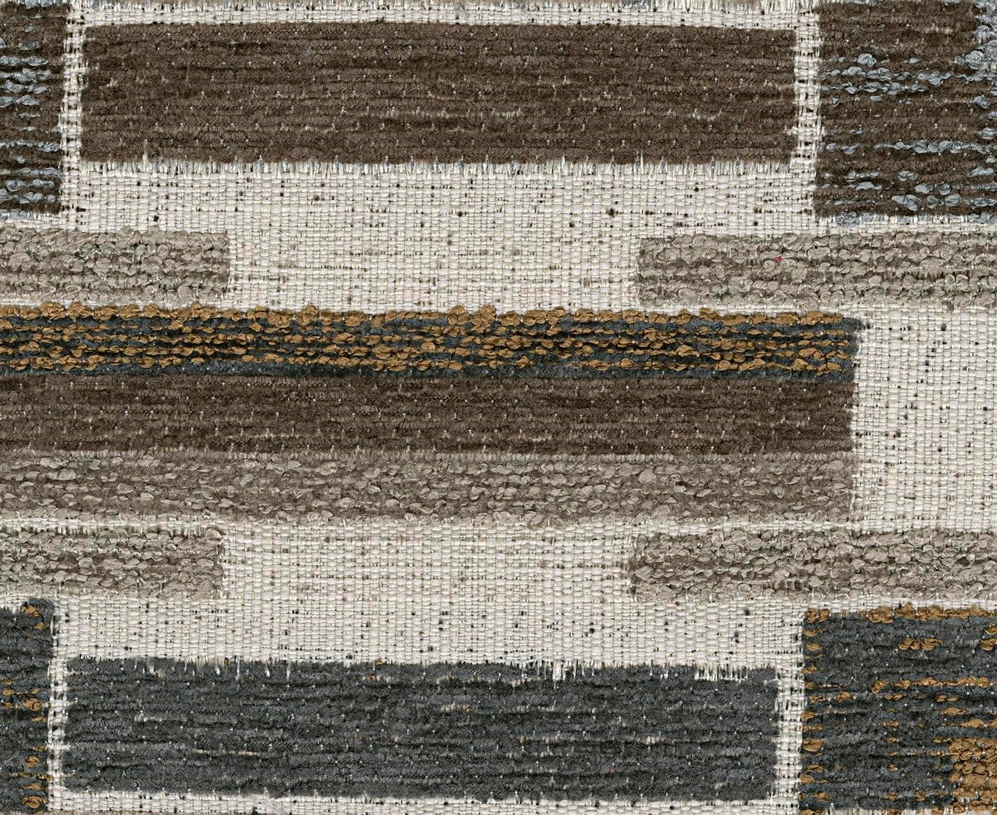 image:imageSignature Design by Ashley OPhannon Casual RightArm Facing Herringbone Chenille 2Piece Sectional with Chaise Loose Seat Cushions and 2 Throw Pillows GrayGrey
