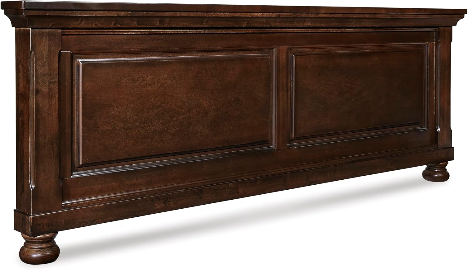image:imageSignature Design by Ashley Robbinsdale Mirrored Vanity with Bench 52 Inch Antique White Makeup Desk Casual Wood Dressing Table for Bedroom StorageRustic Brown