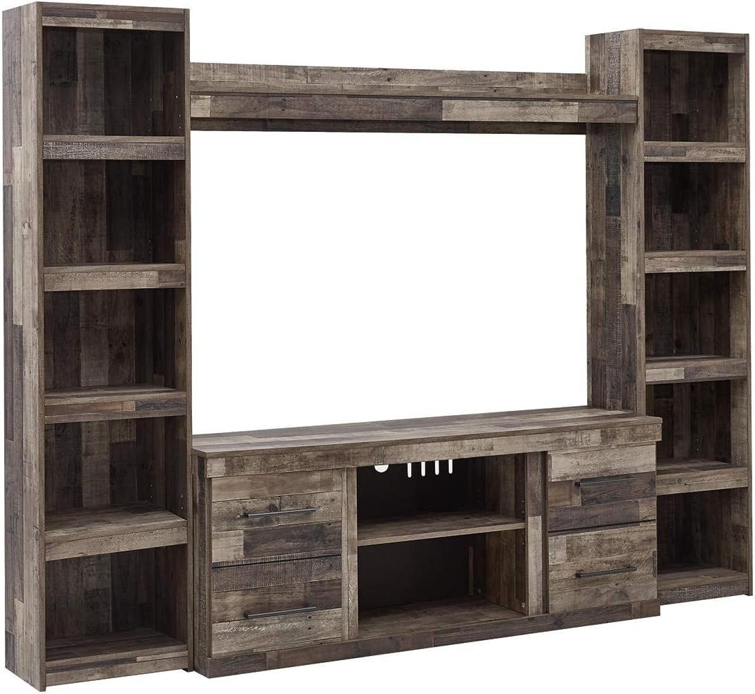 image:imageSignature Design by Ashley Derekson Entertainment Bridge Component ONLY Multi GrayBrown