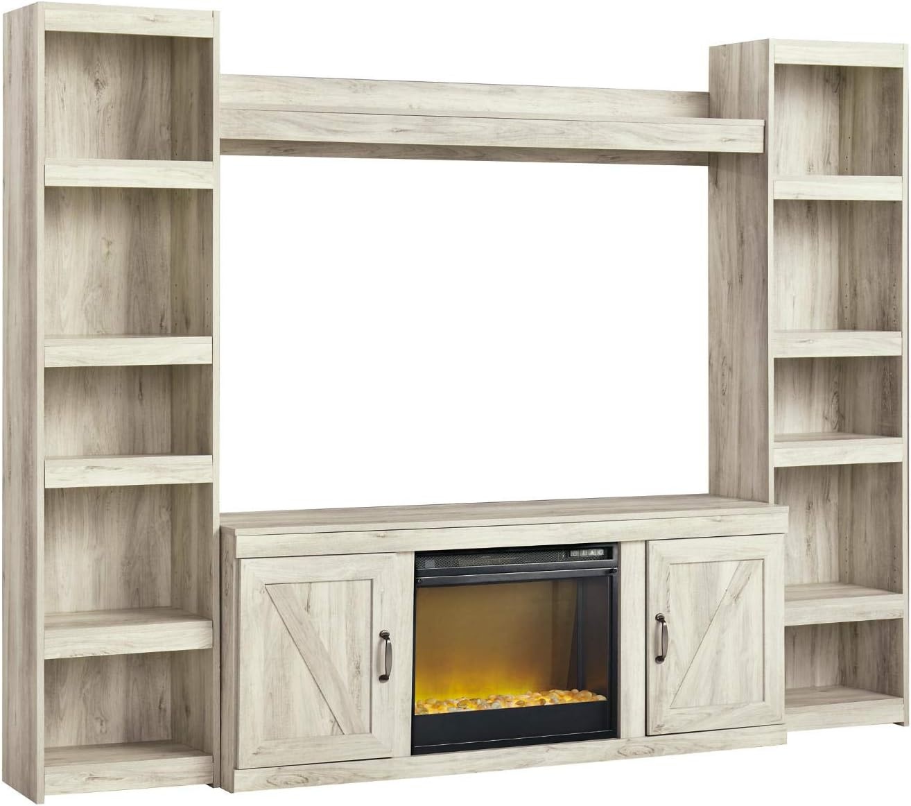 image:imageSignature Design by Ashley Derekson Entertainment Bridge Component ONLY Multi GrayWhite