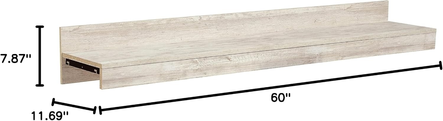 image:imageSignature Design by Ashley Derekson Entertainment Bridge Component ONLY Multi GrayWhitewash