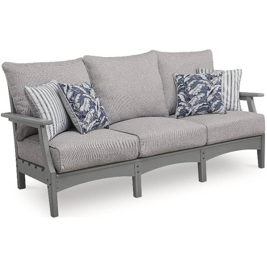 image:imageSignature Design by Ashley Birch Creek Outdoor Sofa with Cushion