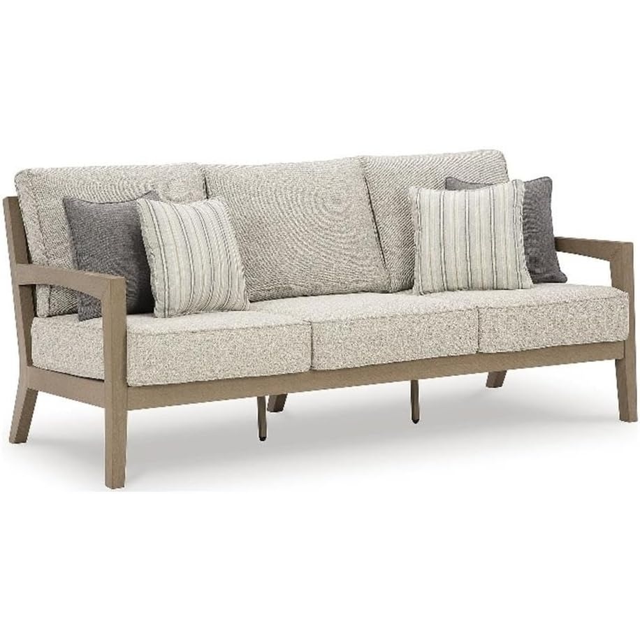 image:imageSignature Design by Ashley Myrtle Shore Outdoor Sofa with Cushion