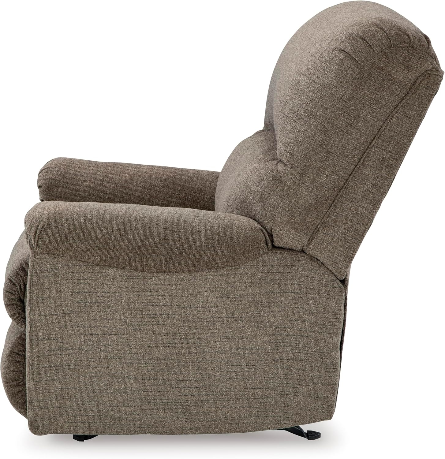 image:imageSignature Design by Ashley Stonemeade Rocker Recliner Chair Manual Pull Motion Polyester Chenille Upholstery Cozy Seating for Living Rooms 33 W Nutmeg BrownDark Brown