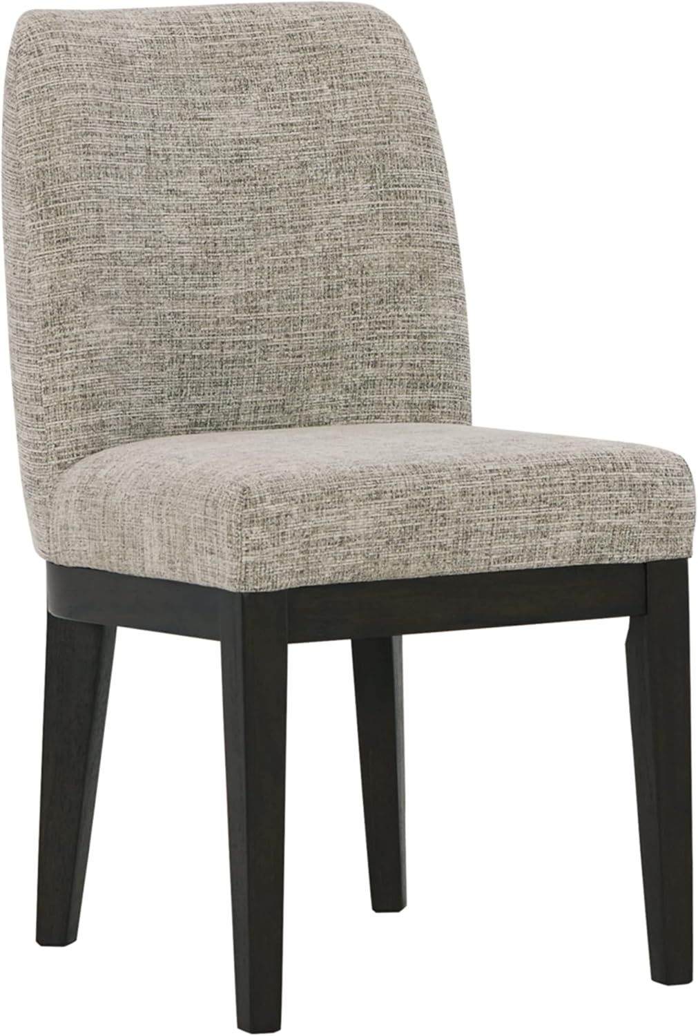 image:imageSignature Design by Ashley Burkhaus Traditional Rectangle Extension Dining Room Table Dark Brown amp Burkhaus Traditional Upholstered Dining Chair Set of 2 Dark Brown