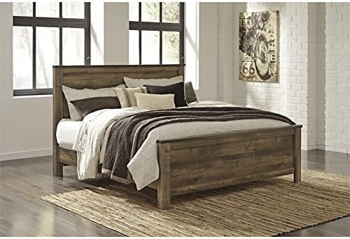 image:imageSignature DESIGN BY ASHLEY Furniture Signature Design Trinell Queen Panel Footboard Component Piece BrownKing