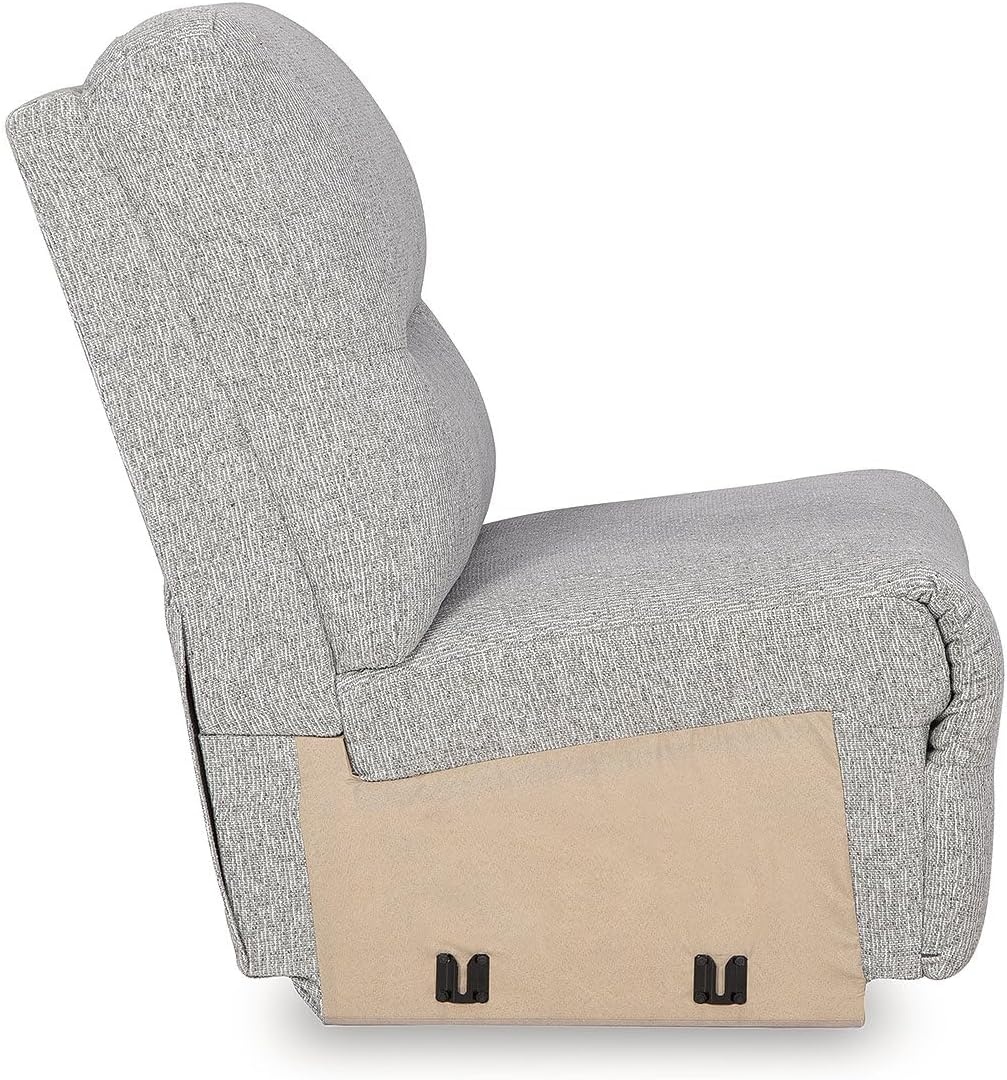 image:imageSignature Design by Ashley Acklen Place Power Reclining Sectional Sofa with Chaise Zero Gravity Posture amp Console NextGen Nuvella StainResistant Fabric Ideal for Living Room Lounging Pewter GrayPewter