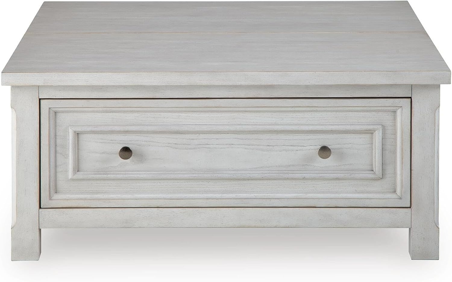 image:imageSignature Design by Ashley Robbinsdale Farmhouse 1Drawer LiftTop Coffee Table with Storage Antique White