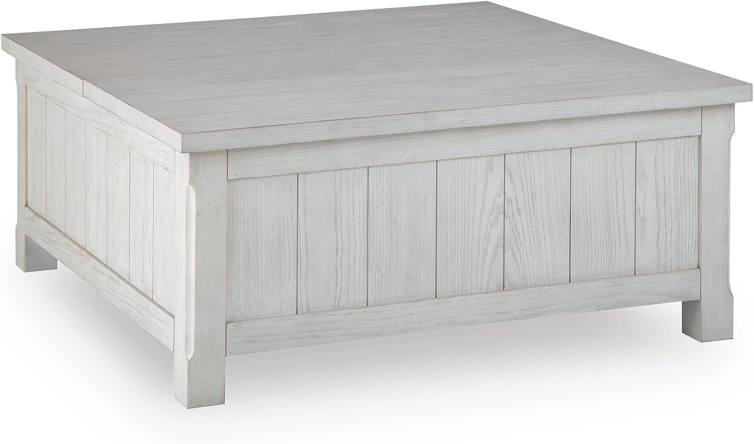 image:imageSignature Design by Ashley Robbinsdale Farmhouse 1Drawer LiftTop Coffee Table with Storage Antique White